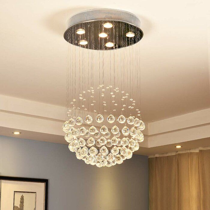 Flanders Six Light Unique  Statement Empire Chandelier thumbnail 2