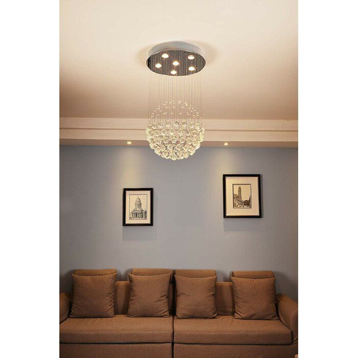 Flanders Six Light Unique  Statement Empire Chandelier thumbnail 4