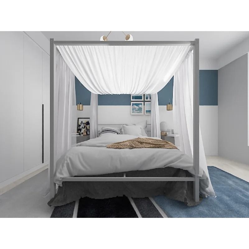 Frostley Canopy Bed-Queen  thumbnail 2