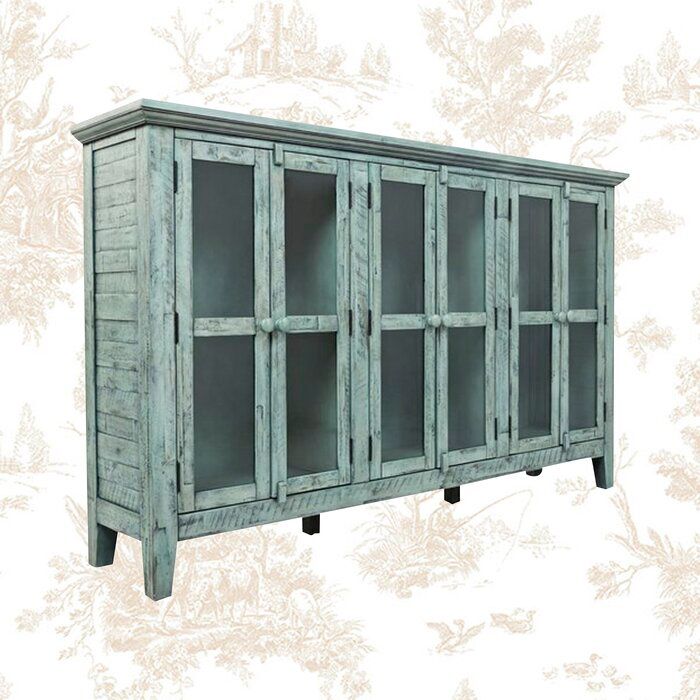 CLAIRE WIDE ACACIA WOOD SIDEBOARD thumbnail 3