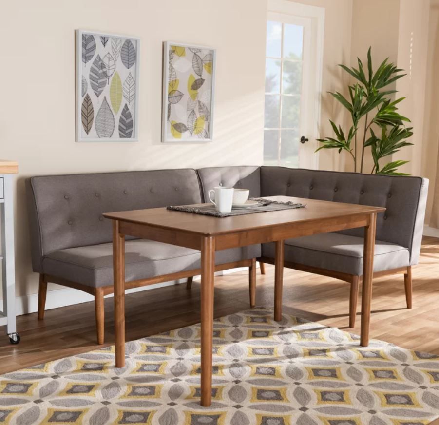 BOPP 2 PIECE BREAKFAST NOOK DINING SET thumbnail 2