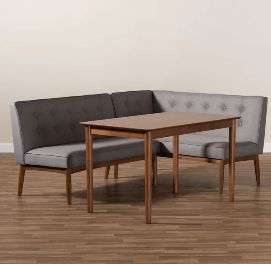 BOPP 2 PIECE BREAKFAST NOOK DINING SET thumbnail 3