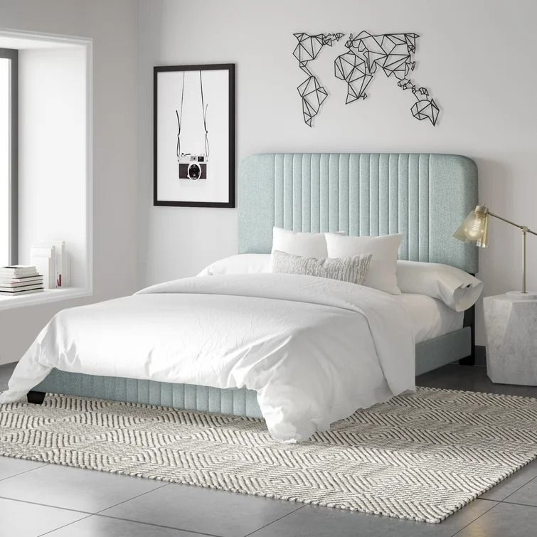 Delp Upholstered Low Profile Standard Bed-Queen  thumbnail 2