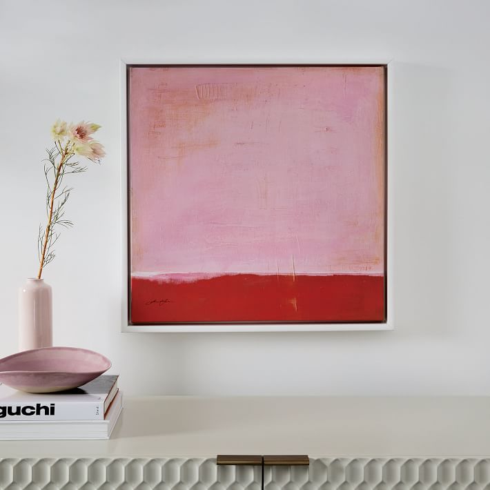 Framed Print Red with Frame thumbnail 2