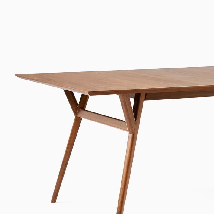 Extra Wide Mid Century Dining Table thumbnail 5