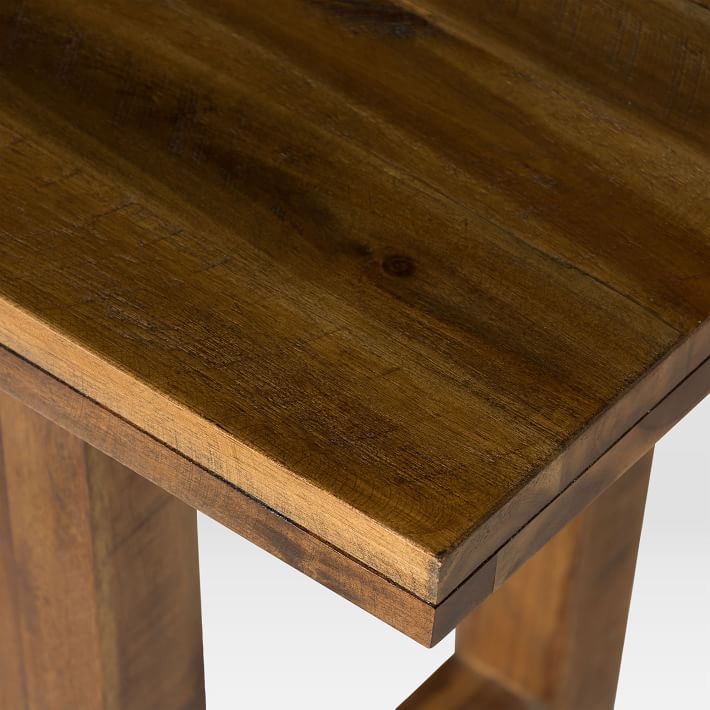Logan Industrial Expandable Dining Table thumbnail 3