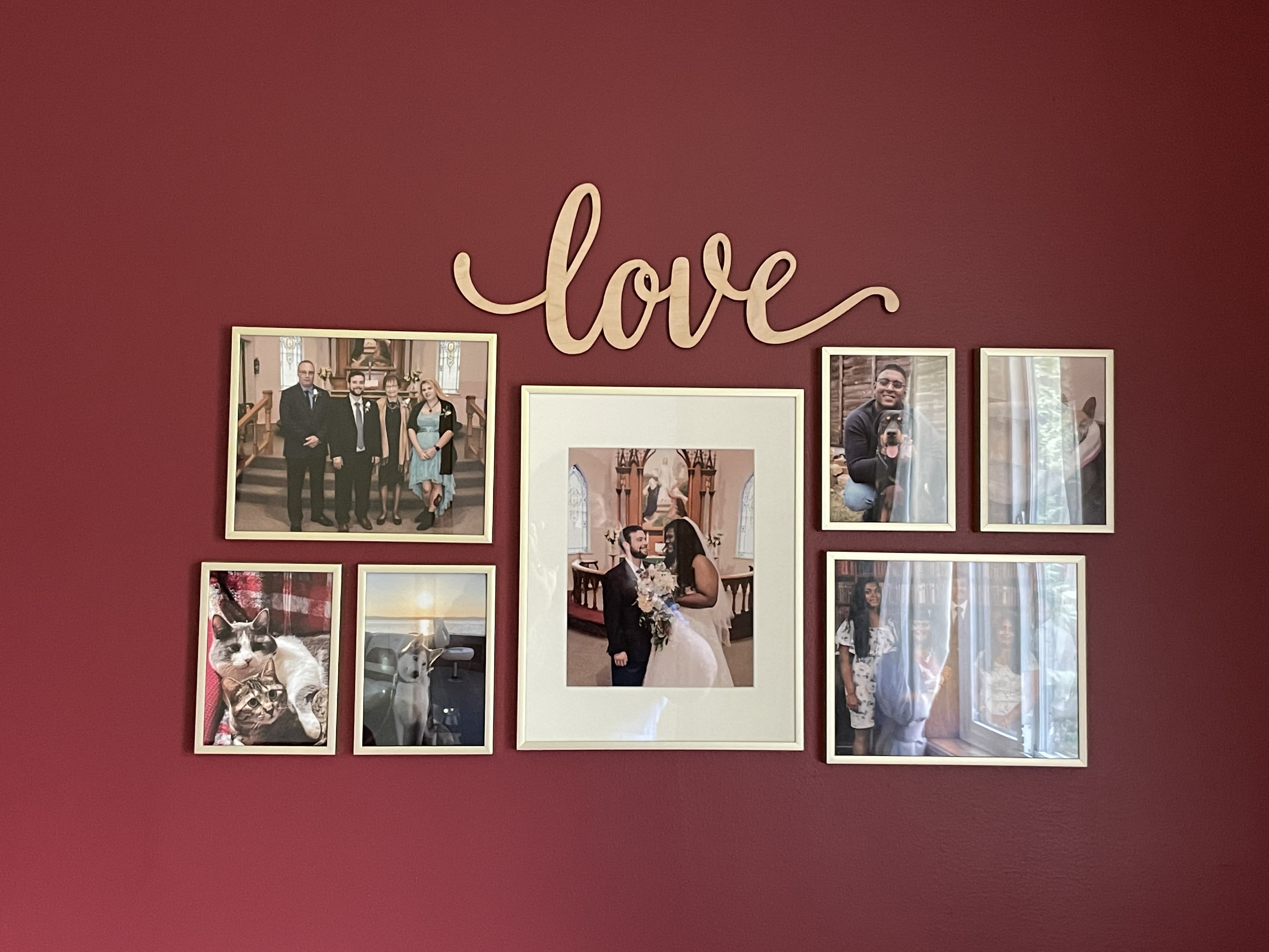Love with photoframe wall arts thumbnail 2