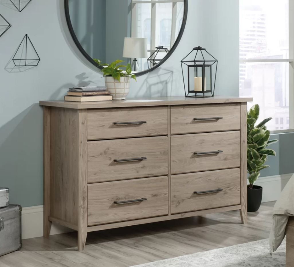 FREDA 6 DRAWER DOUBLE DRESSER thumbnail 5