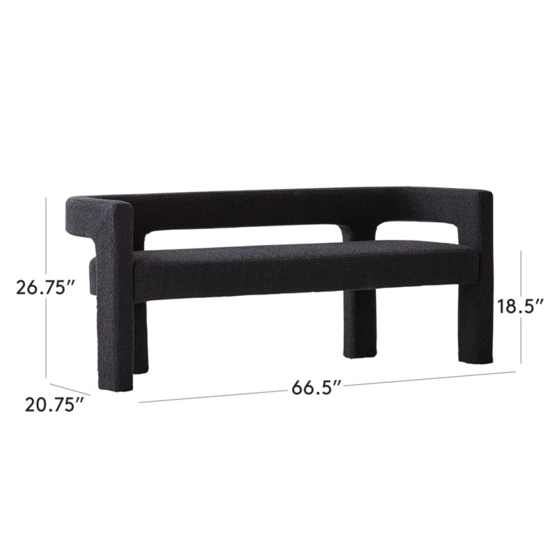 Stature Black Bench thumbnail 6