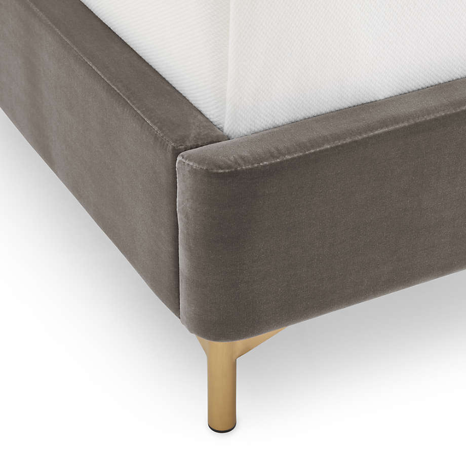 Ava Grey Bed-Queen  thumbnail 3