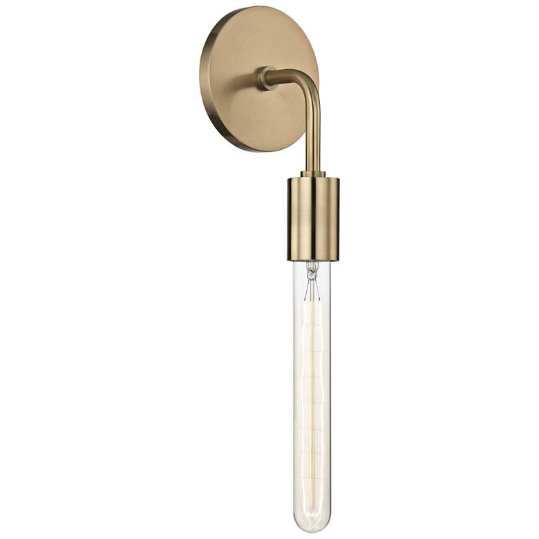 Mitzi Ava High Aged Brass Wall Sconce thumbnail 4