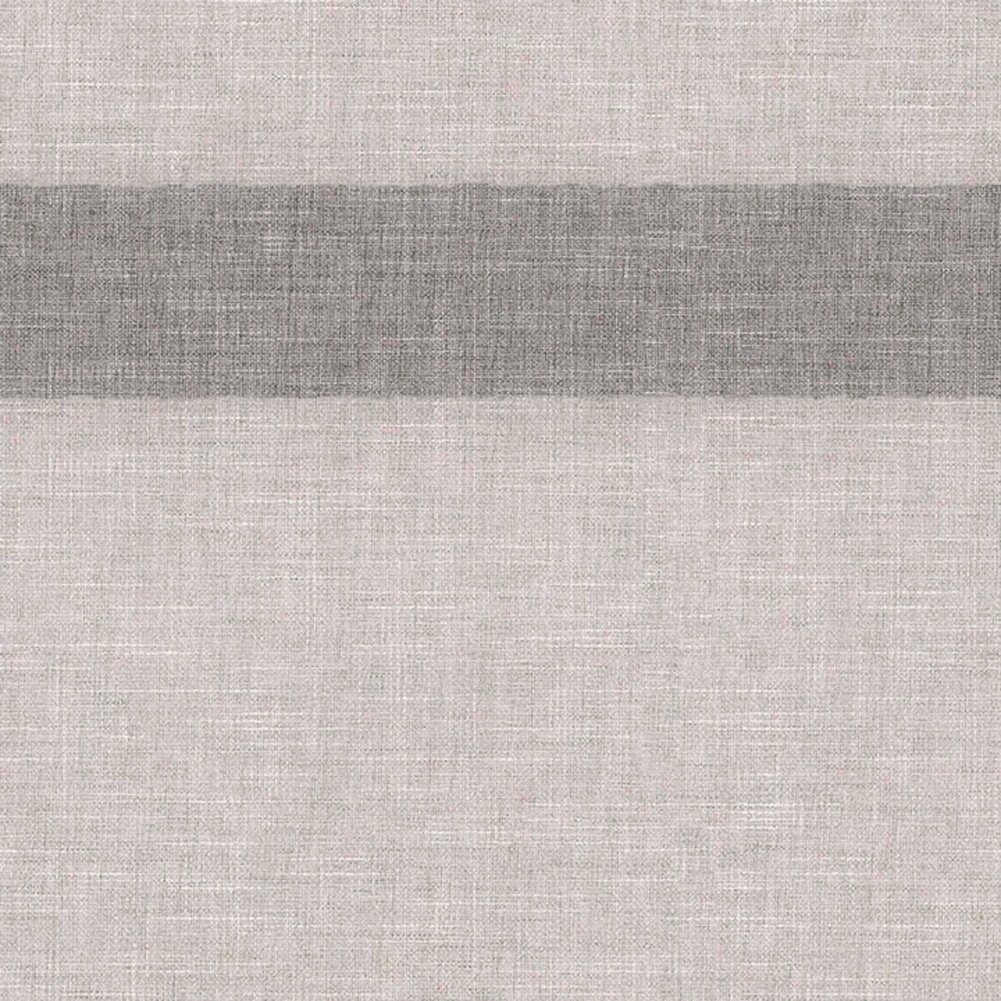 European Flax Linen Contrast Stripe Curtain thumbnail 3