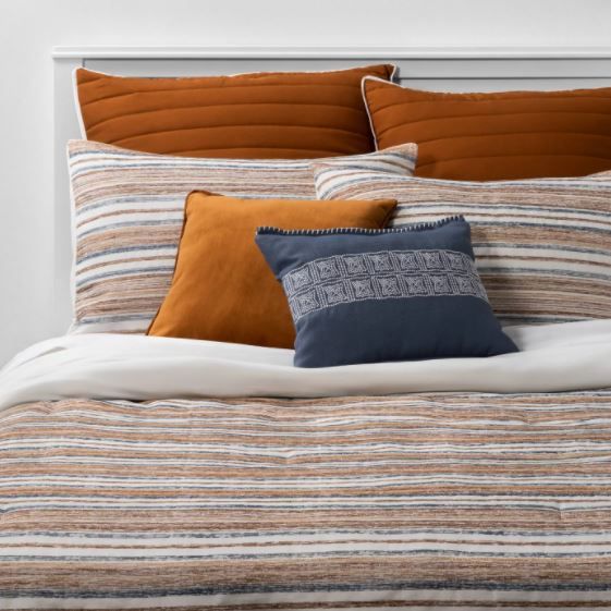 8pc Clarksburg Comforter Set Threshold Queen thumbnail 2