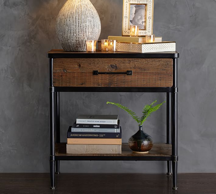 Juno Reclaimed Wood Nightstand thumbnail 2