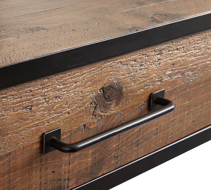 Juno Reclaimed Wood Nightstand thumbnail 3