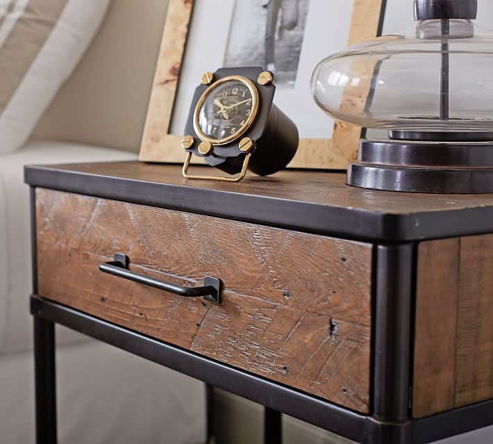 Juno Reclaimed Wood Nightstand thumbnail 4