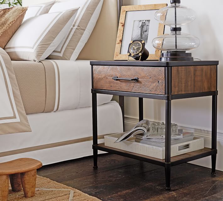 Juno Reclaimed Wood Nightstand thumbnail 5