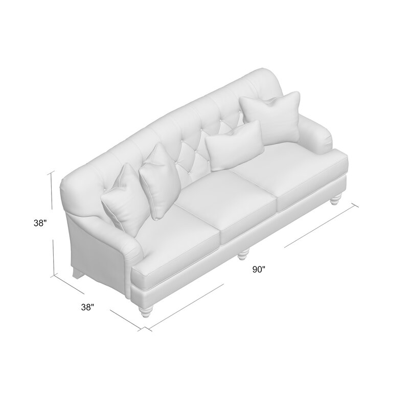 Kendall 90 Charles Of London Sofa thumbnail 6
