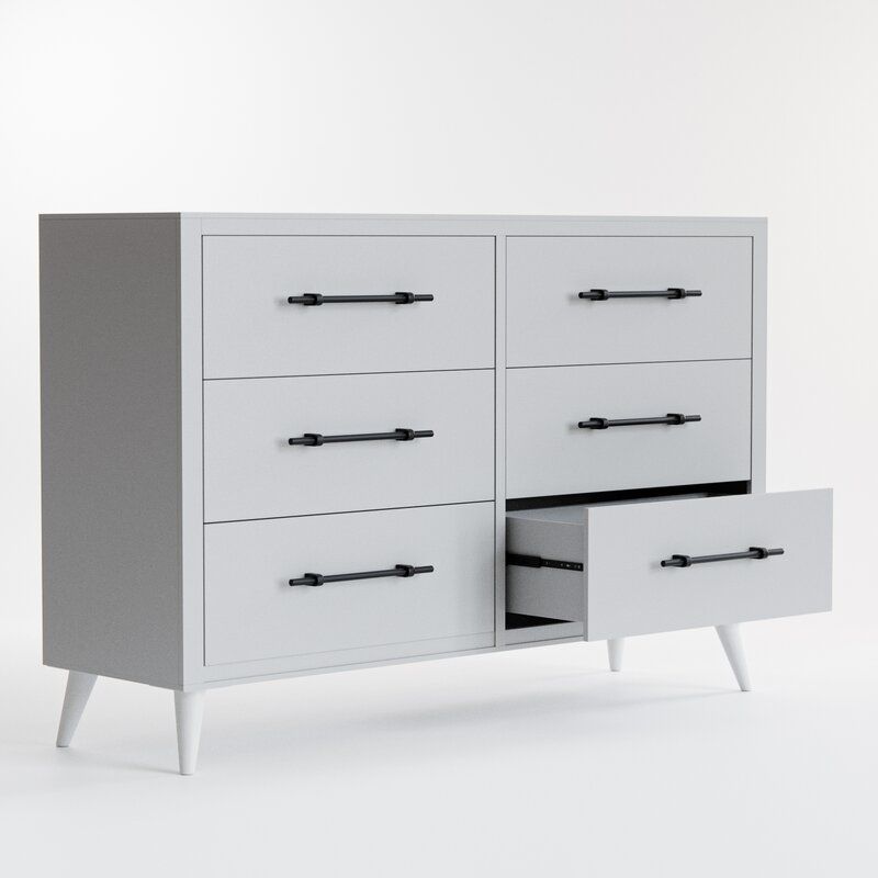 Kai 6 Drawer Double Dresser thumbnail 2