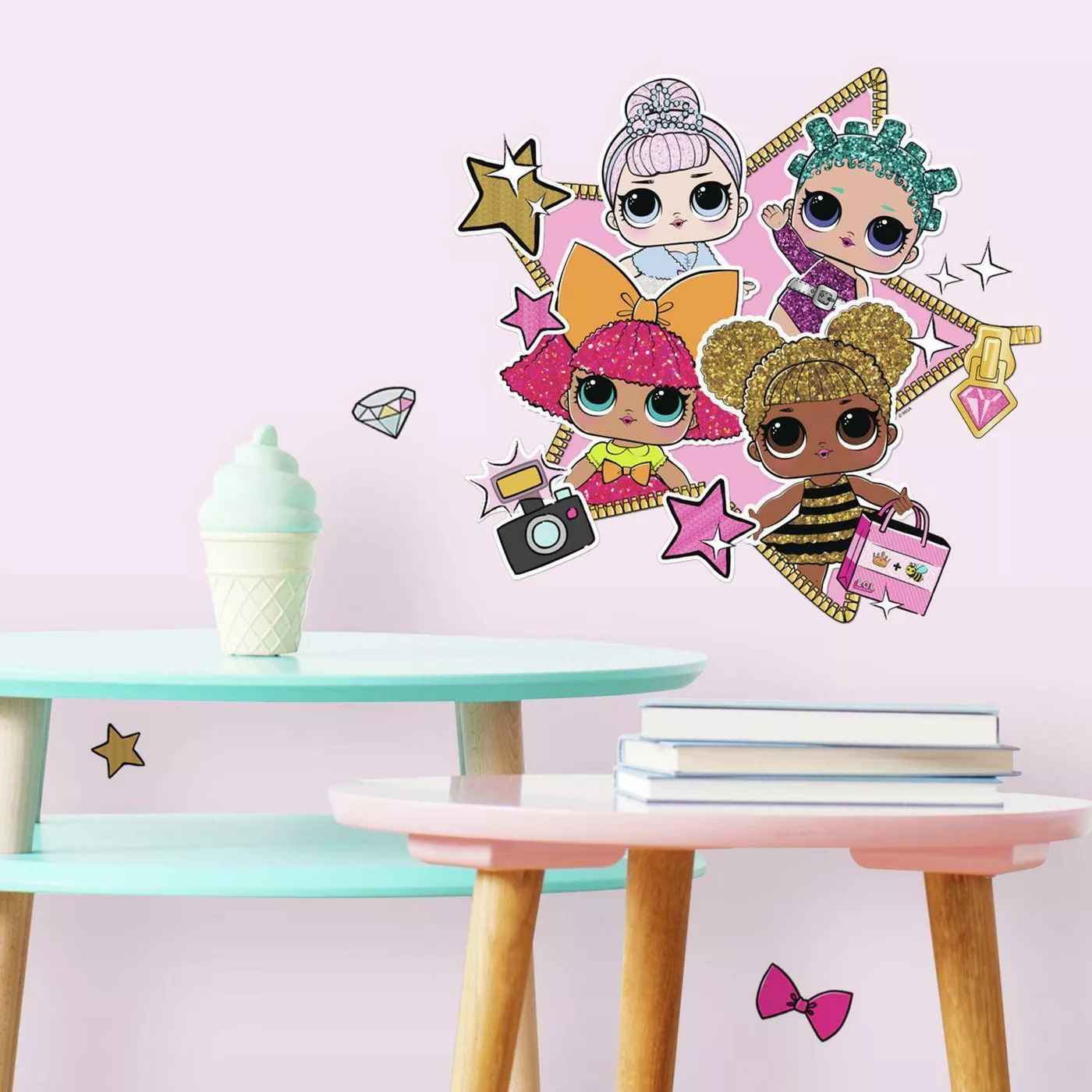 LOL Surprise Peel and Stick Giant Wall Decal 2 thumbnail 3