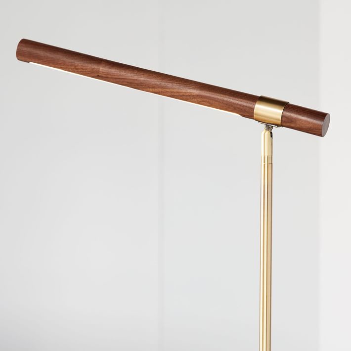 Linear Wood LED Floor Lamp thumbnail 3