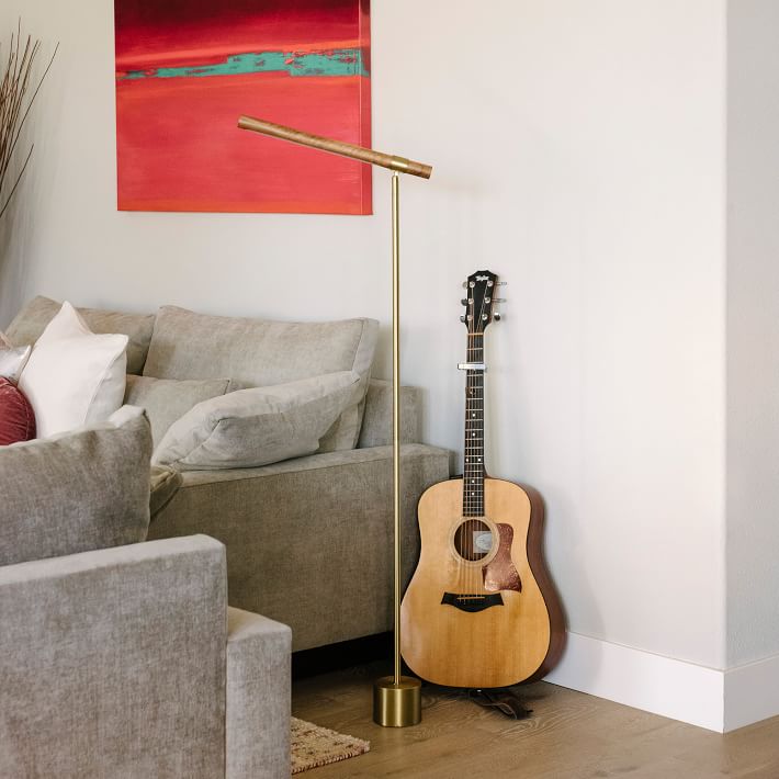 Linear Wood LED Floor Lamp thumbnail 4