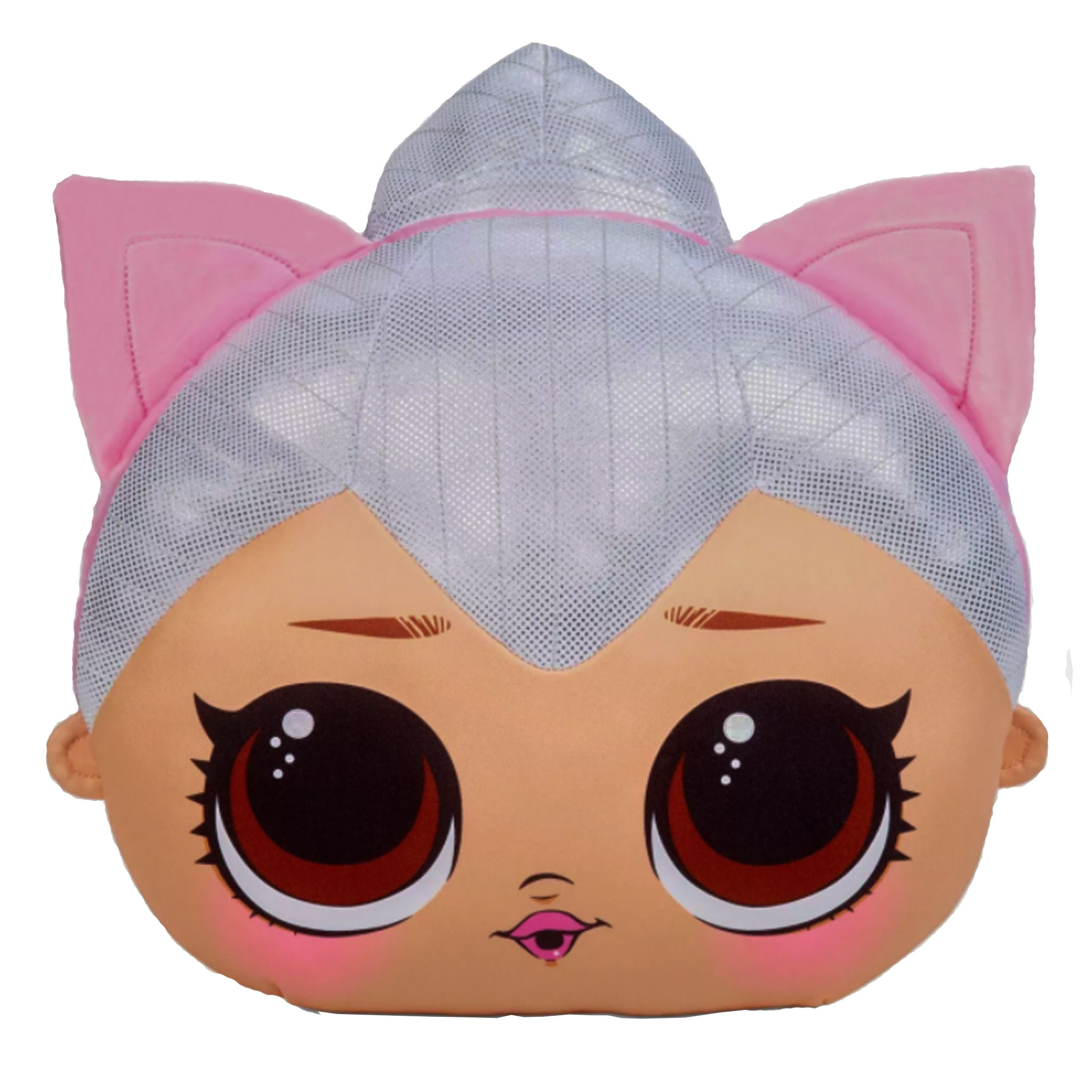 L.O.L. Surprise Remix Kids Kitty Queen Throw Pillow With Insert-12"X12" thumbnail 3