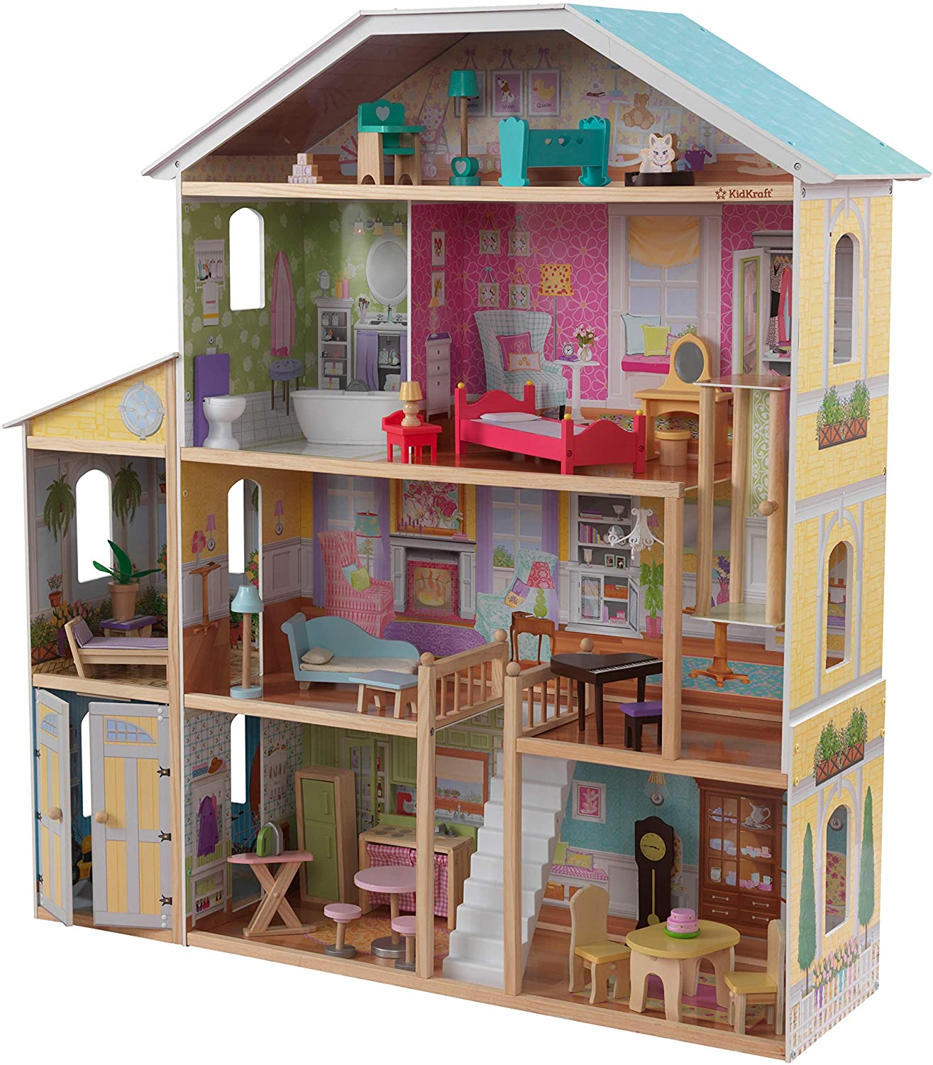 KidKraft KidKraft Majestic Mansion Wooden Dollhouse thumbnail 2