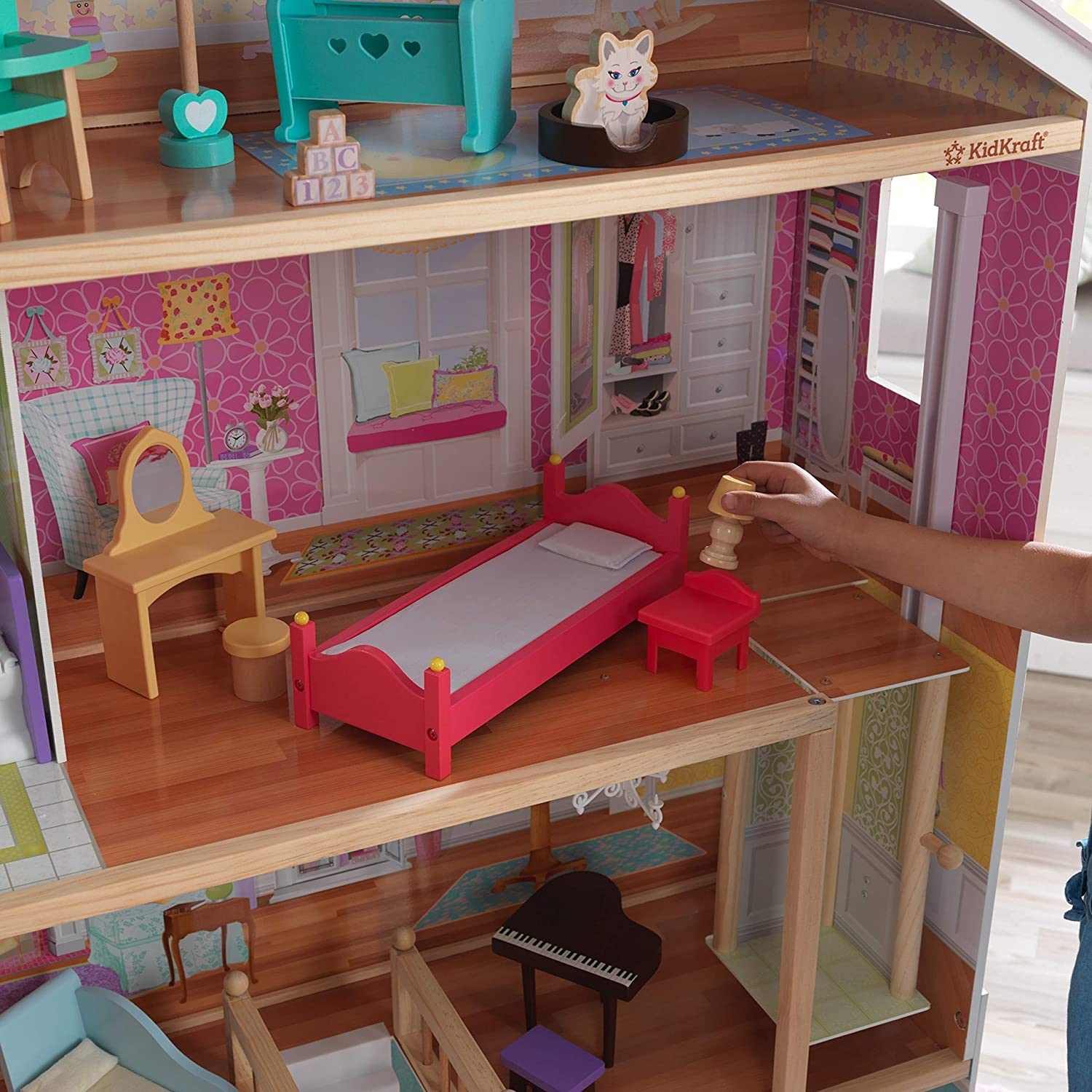 KidKraft KidKraft Majestic Mansion Wooden Dollhouse thumbnail 4