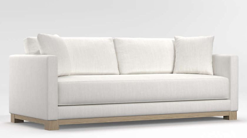 Gather Wood Base Sofa 89" thumbnail 2