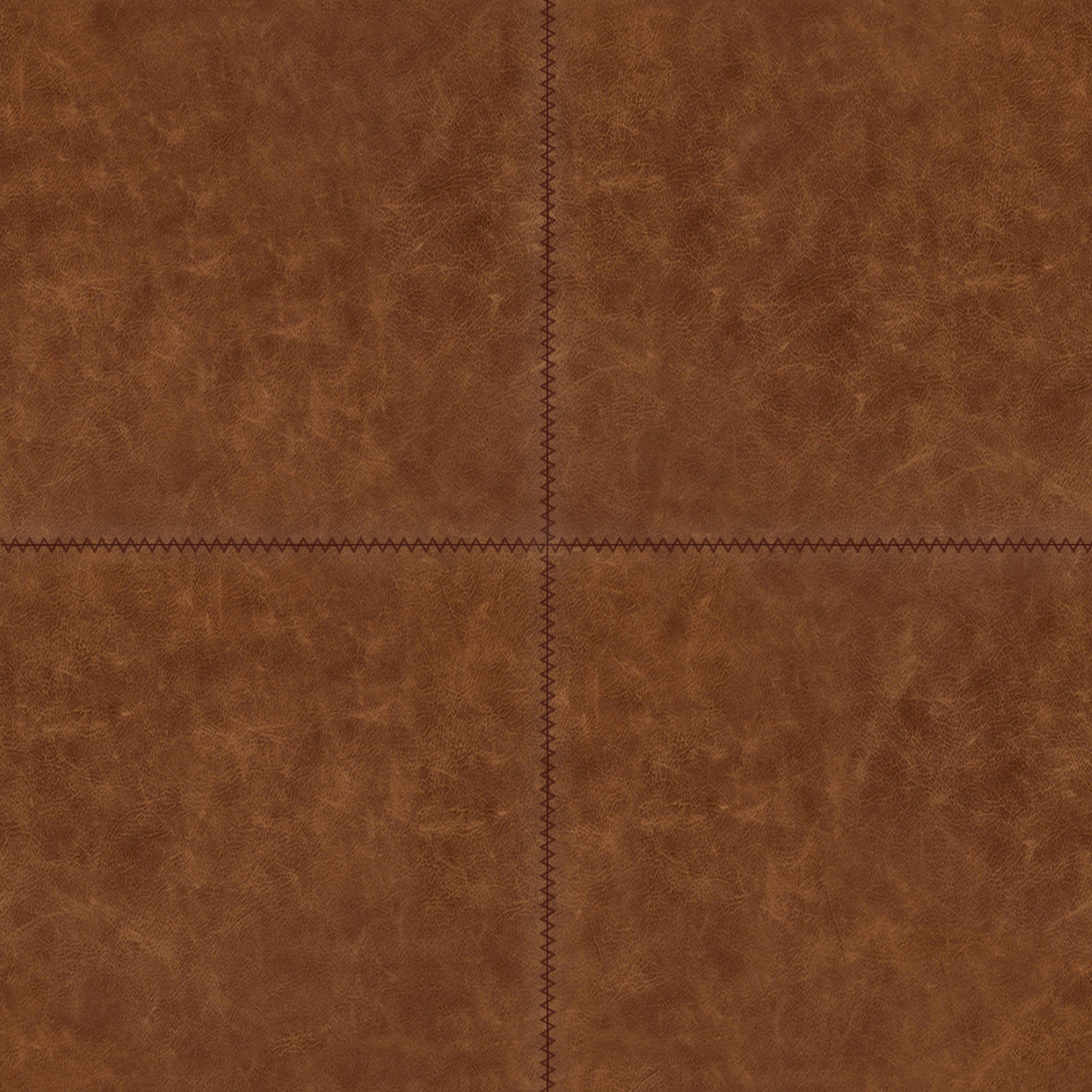 Pieced Leather Pillow thumbnail 5