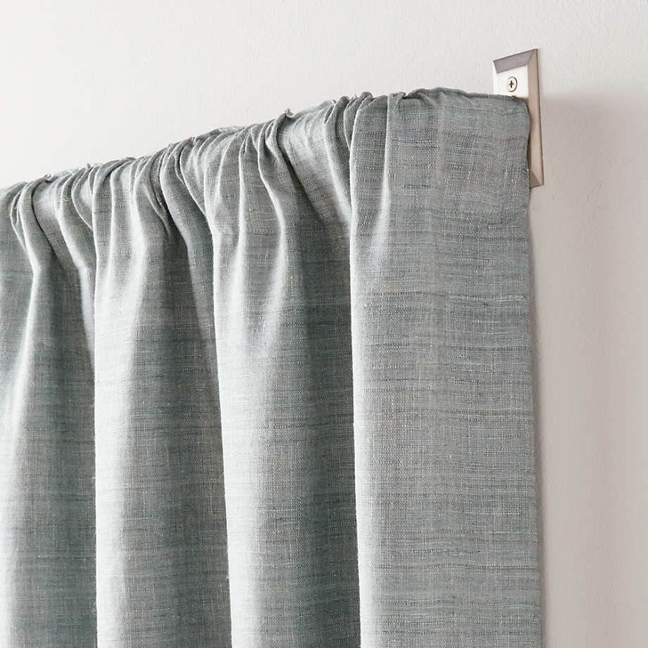 Silvana Silk Abyss Blackout Curtain Panel thumbnail 2