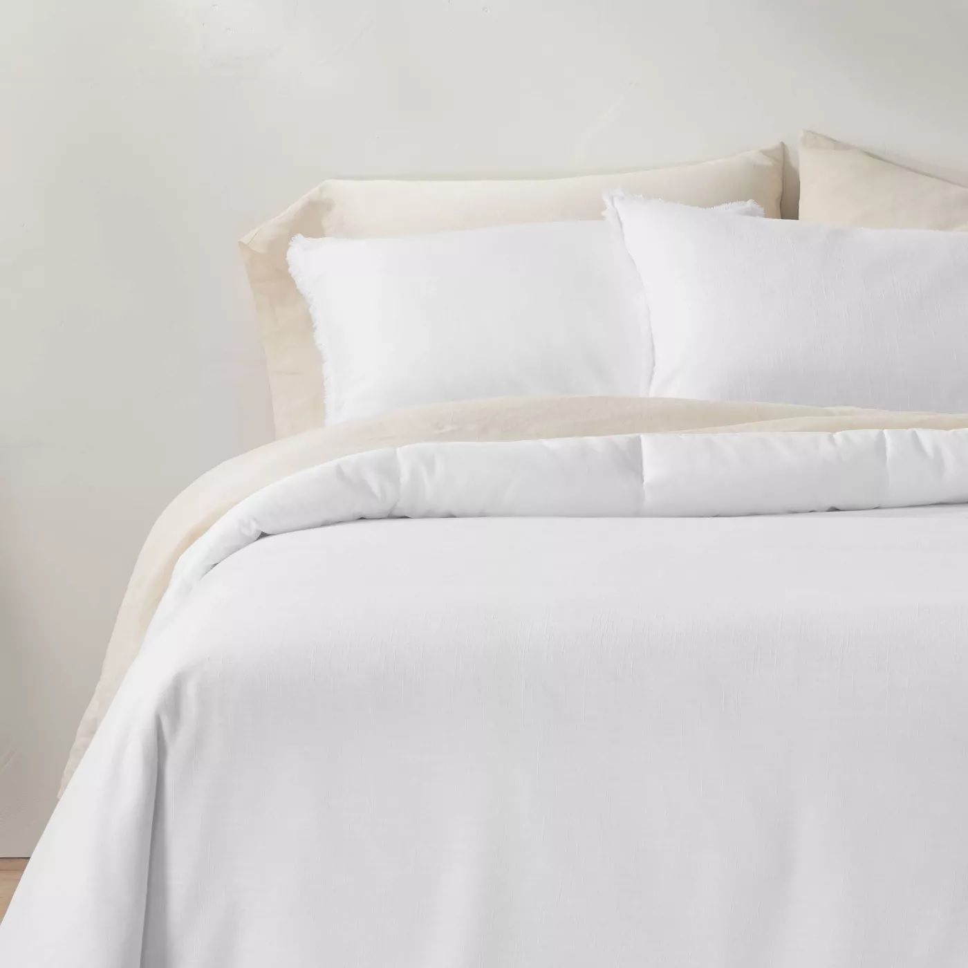 Heavyweight Linen Sham Set with inserts thumbnail 2
