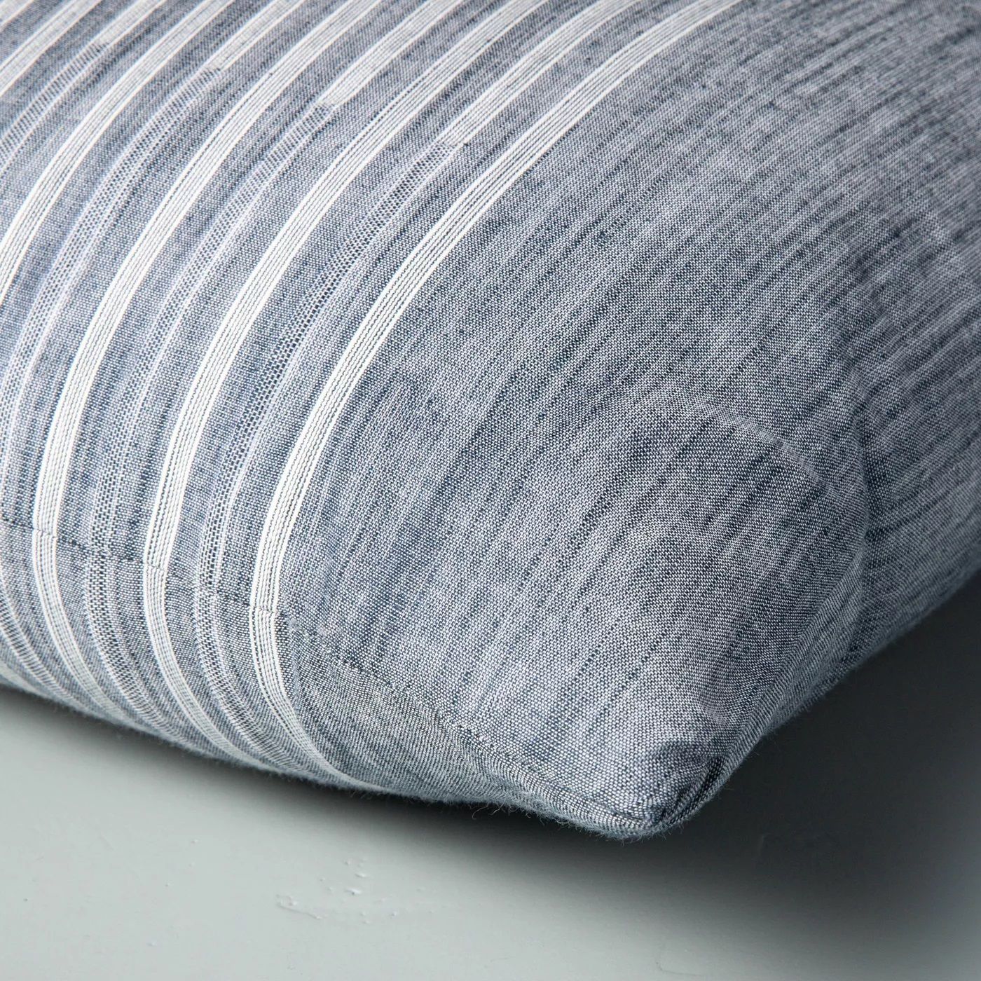 Faded Stripe Throw Pillow With Insert-18"x18" thumbnail 4