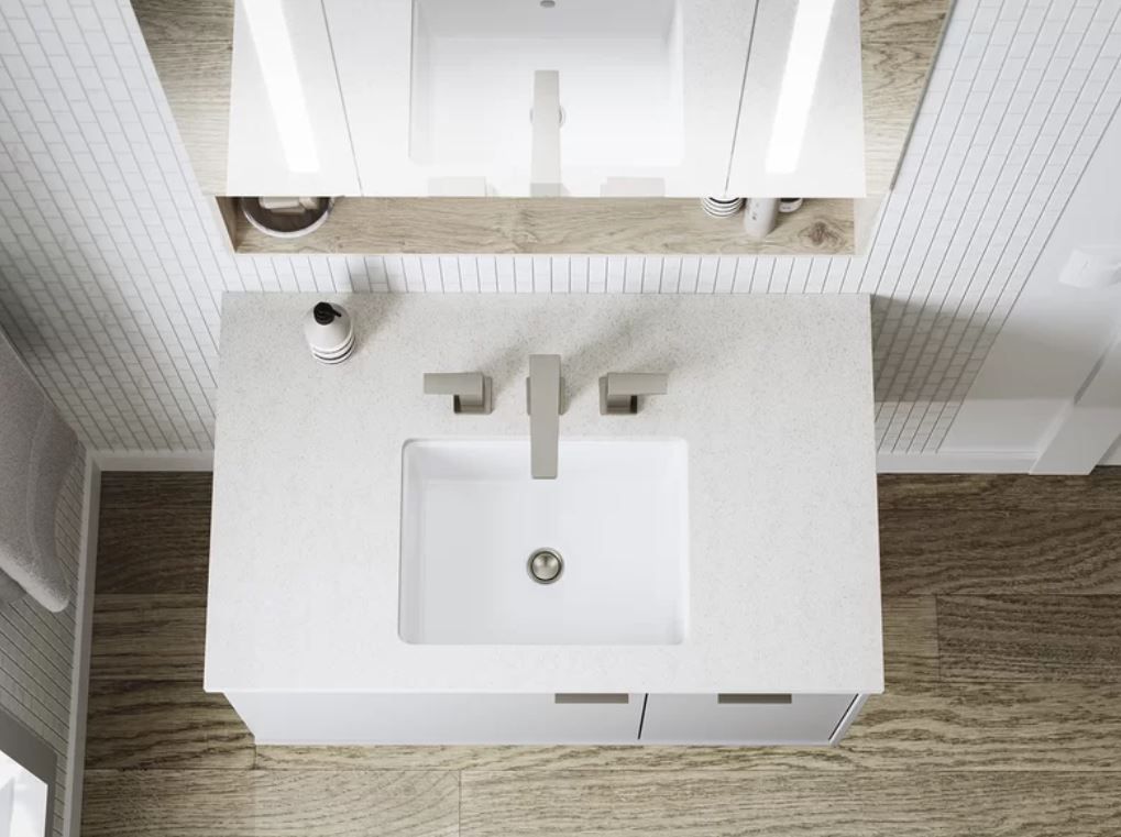 K81890 VERTICYL RECTANGLE UNDER MOUNT BATHROOM SINK thumbnail 3