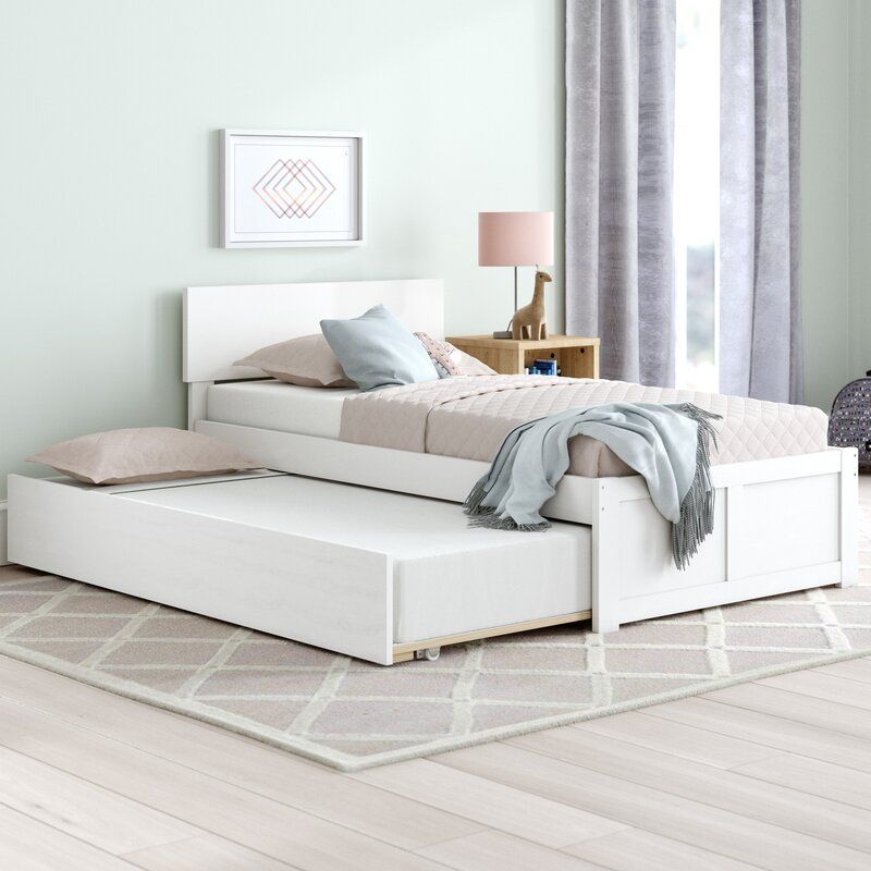 Wasilewski Solid Wood Platform Bed-Twin thumbnail 3