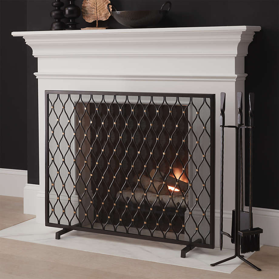 Corbett Bronze Fireplace Screen thumbnail 4