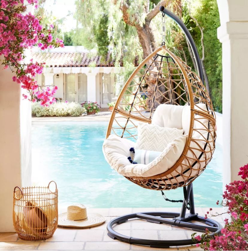 Britanna Patio Hanging Egg Chair thumbnail 4
