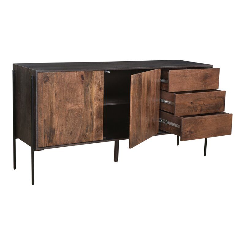 Brooklyn Wide Drawer Mango Wood Sideboard thumbnail 2