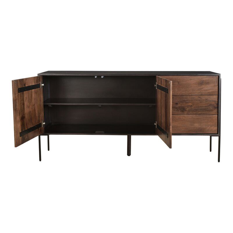 Brooklyn Wide Drawer Mango Wood Sideboard thumbnail 3