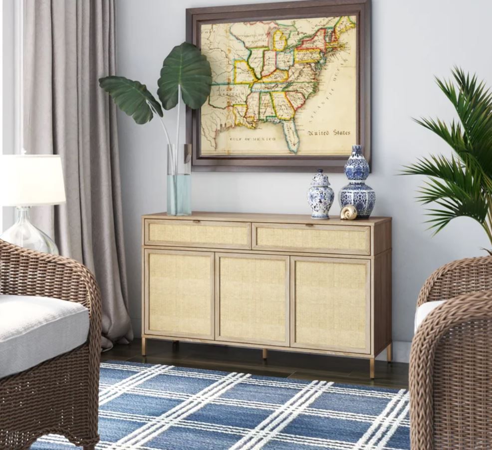 ALBERMARLE WIDE 2 DRAWER SIDEBOARD thumbnail 2