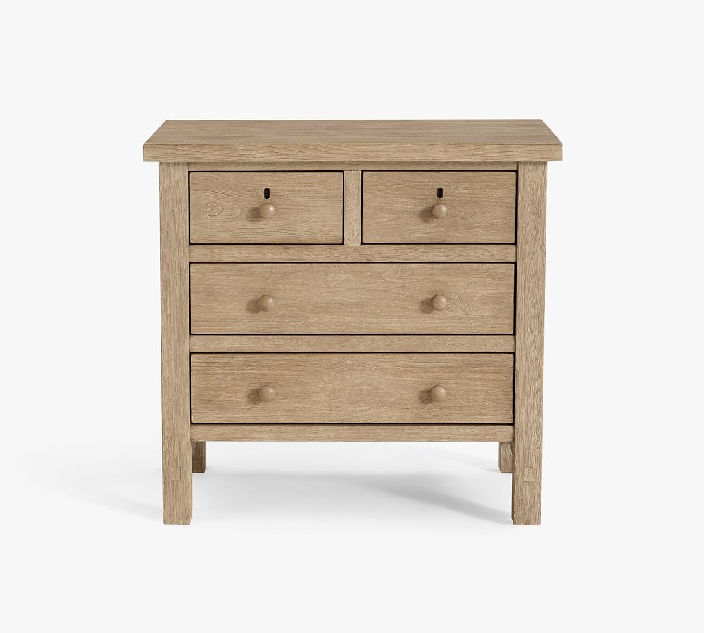 Farmhouse 4-Drawer Nightstand (28.5") thumbnail 3