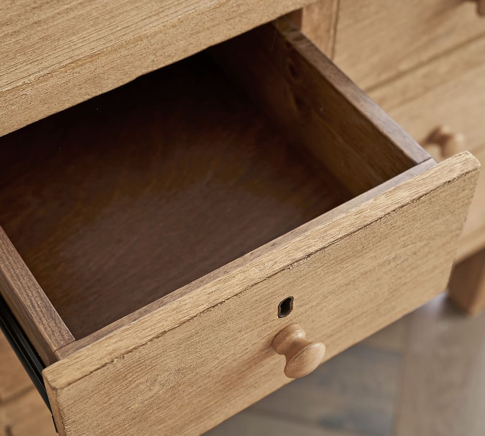 Farmhouse 4-Drawer Nightstand (28.5") thumbnail 6