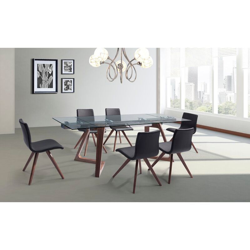 Iveta Extendable Trestle Dining Table thumbnail 3