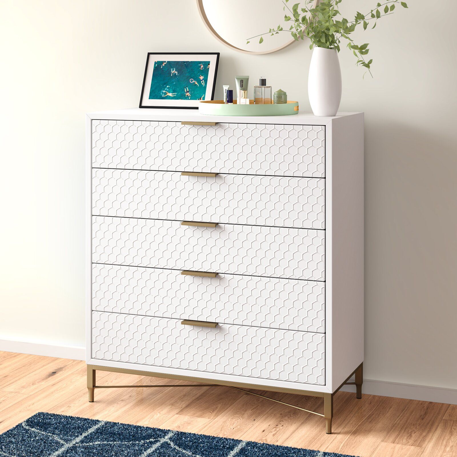 Capra 5 Drawer Chest thumbnail 4