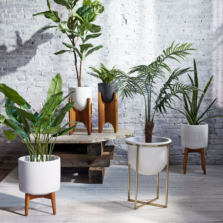 Eden Cross Base Standing Planter Large thumbnail 2