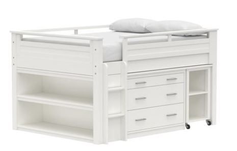 Sleep Study Low Loft Bed-Full thumbnail 2