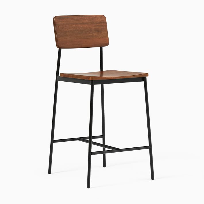 Augusta Rustic Counter Stool Set of 2 thumbnail 2