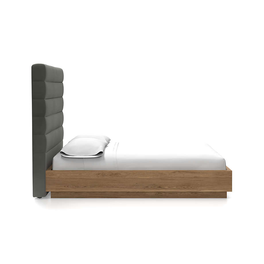 Danielle with Batten Plinth Base Fog Headboard-King thumbnail 2