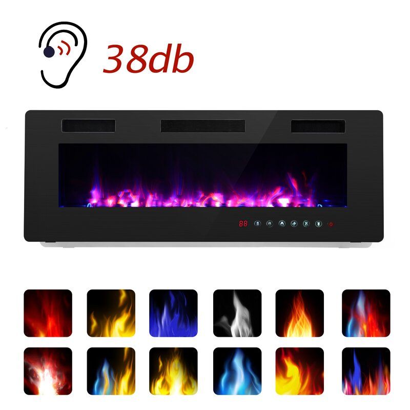 Adriean Electric Fireplace thumbnail 3